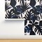 Leaves Tropical Baby Jungle Blush Midnight Palm Monstera Custom Removable Wallpaper by Spoonflower Peel & Stick Wallpaper 2FT Wide